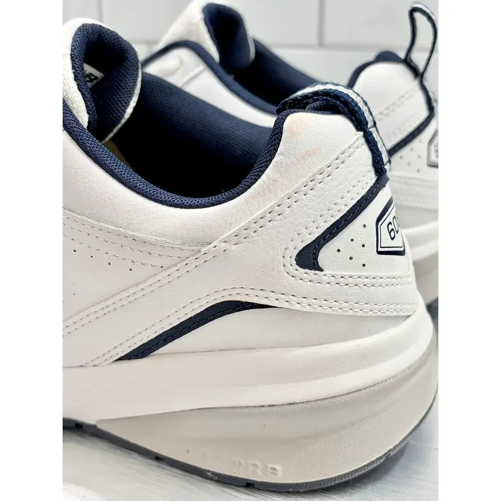 New Balance 608v5 Men’s Sneakers – White/Navy – Size 10 – New with Imperfections